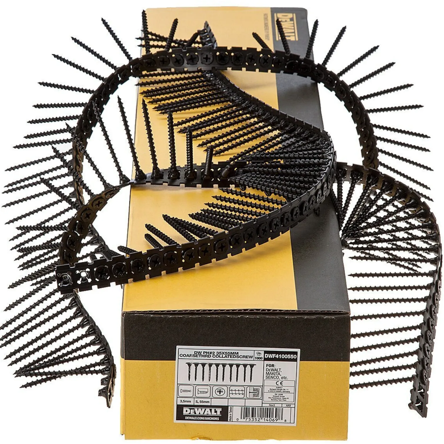 Wkręty do mocowania płyt g-k DeWalt DWF4100550