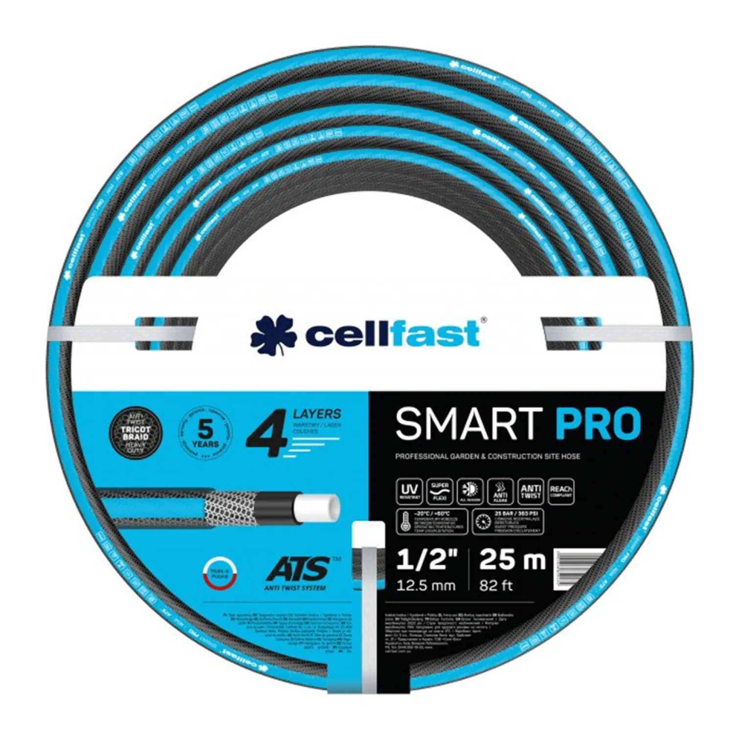 Wąż ogrodowy Cellfast SMART PRO ATS