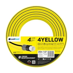 Wąż ogrodowy Cellfast 4 YELLOW