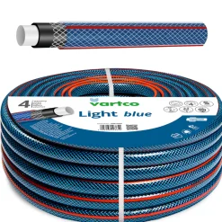 Wąż ogrodowy 1/2" 50 m 4-warstwowy Vartco LIGHT BLUE 1008120050