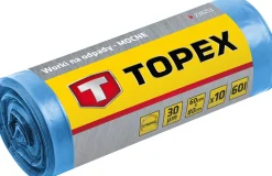 Worki na odpady 240L, niebieskie 10szt. Topex 23B259