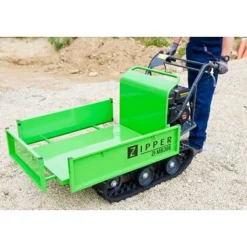 Wozidło gąsienicowe z pługiem Zipper ZI-MD300