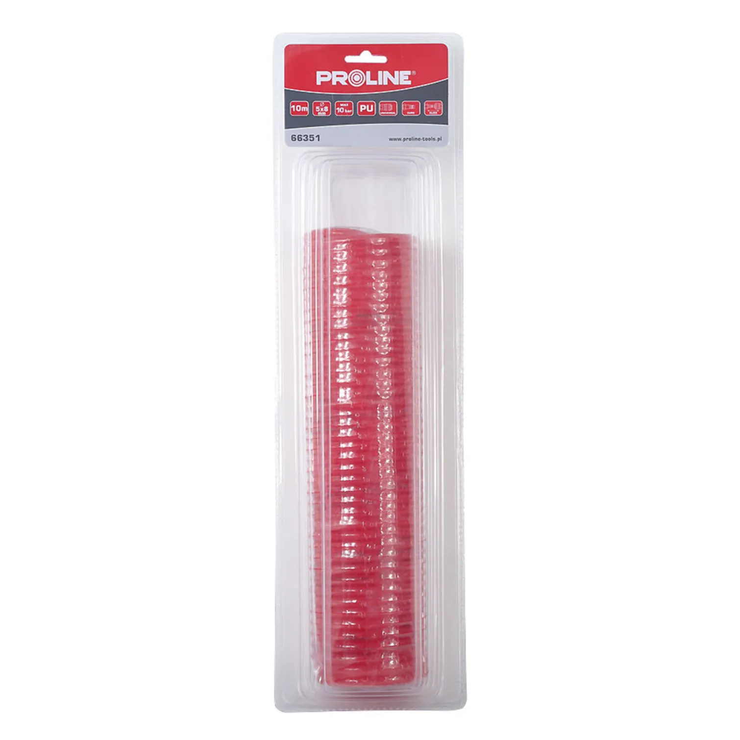 Wąż spiralny pu 5m, 8x12mm Proline 66356