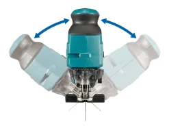 Wyrzynarka Makita XGT JV001GD201 2x2,5Ah MAKPAC 3
