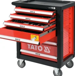 Wózek narzędziowy z wyposażeniem, 185 szt. Yato YT-55307