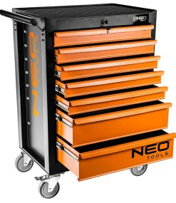 Wózek narzędziowy z wyposażeniem, 176 szt. Neo 84-222-12