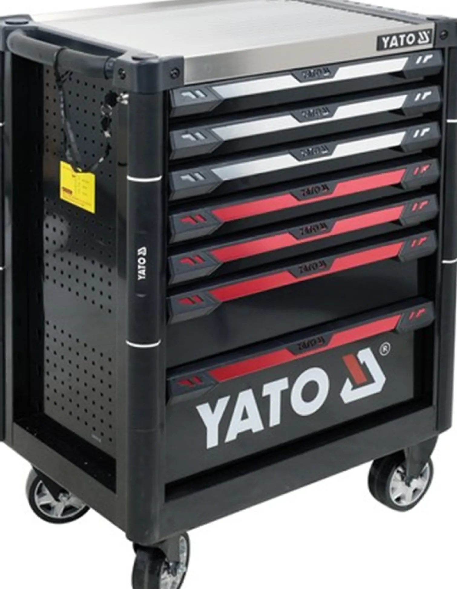 Wózek narzędziowy z wyposażeniem, 157 szt. Yato YT-55308