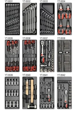 Wózek narzędziowy z wyposażeniem, 177 szt. Yato YT-5530
