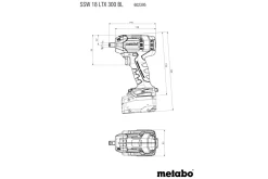 Zakrętarka udarowa Metabo CAS SSW 18 LTX 300 BL