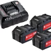 Zestaw 3 akumulatorów 18V Li-Ion 5.2Ah i ładowarki ASC 30-36V Metabo 685048000