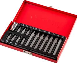 Zestaw bitów torx z uchwytem 15szt. Schmith SQBT-06