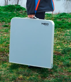 Zestaw biwakowy stół i 4 krzesła, składany w walizkę Neo 63-159