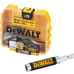 Zestaw 16 cz. TicTac + uchwyt DeWalt DT71511