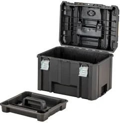 Zestaw dwóch skrzyń z adapterem DeWalt TOUGHSYSTEM DWST08017-9