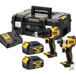 Zestaw elektronarzędzi 18V DeWalt XR DCK2062M2T 2x4.0Ah