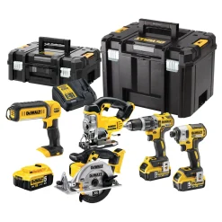Zestaw elektronarzędzi 18V DeWalt XR DCK551P3T 3x5.0Ah