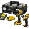 Zestaw elektronarzędzi 18V DeWalt XR DCK2062D2T 2x2.0Ah