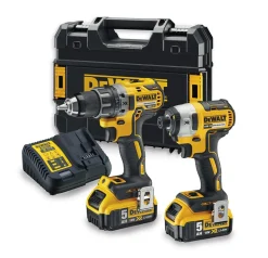 Zestaw elektronarzędzi 18V DeWalt XR DCK268P2T 2x5.0Ah