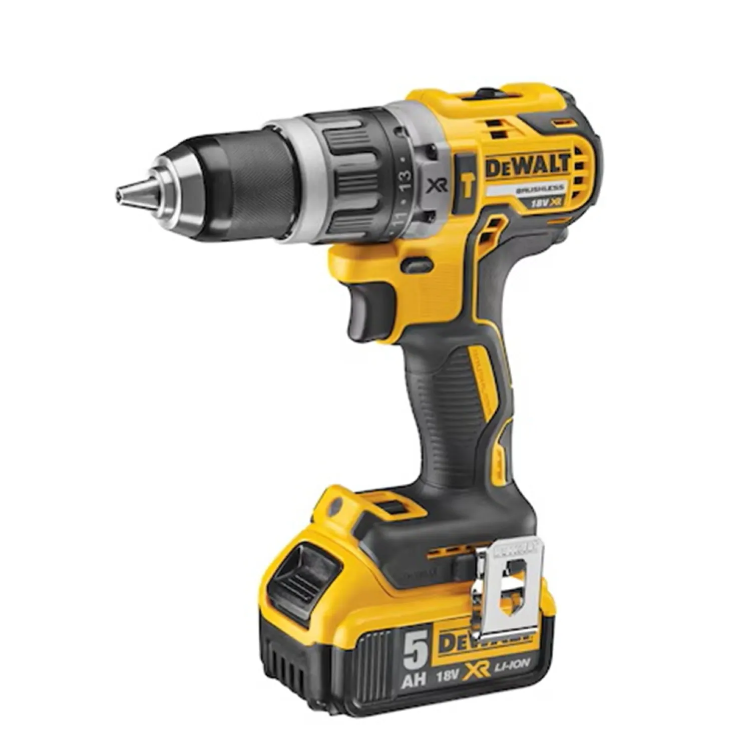Zestaw elektronarzędzi 18V DeWalt XR DCK2080P2T 2x5.0Ah
