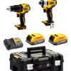 Zestaw elektronarzędzi 18V DeWalt XR DCK2062E2T 2x1.7Ah