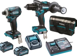Zestaw elektronarzędzi 40V Makita XGT DK0114G201 2x4.0Ah