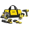 Zestaw elektronarzędzi 18V Stanley FatMax V20 SFMCK412MDS 1x4.0Ah, 1x2.0Ah