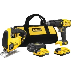 Zestaw elektronarzędzi 18V Stanley FatMax V20 SFMCK212D2S 2x2.0Ah