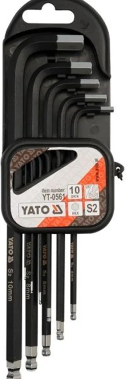 Zestaw kluczy imbusowych 1,27-10 mm Yato YT-0561