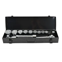 Zestaw kluczy nasadowych 3/4" z grzechotką, 14 elementów Awtools AW39014