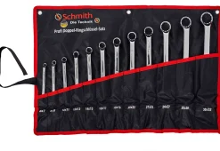 Zestaw kluczy oczkowych odgiętych 12szt. Schmith SQKOO-01