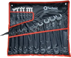 Zestaw kluczy płasko-oczkowych 17szt. Qtechnic Q-TECHNIK