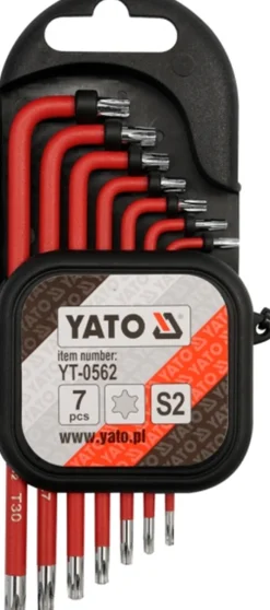 Zestaw kluczy Torx 7 sztuk Yato YT-0562