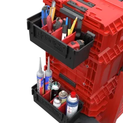 Zestaw modułowych pojemników Qbrick System Custom Deep Modular Bin Set