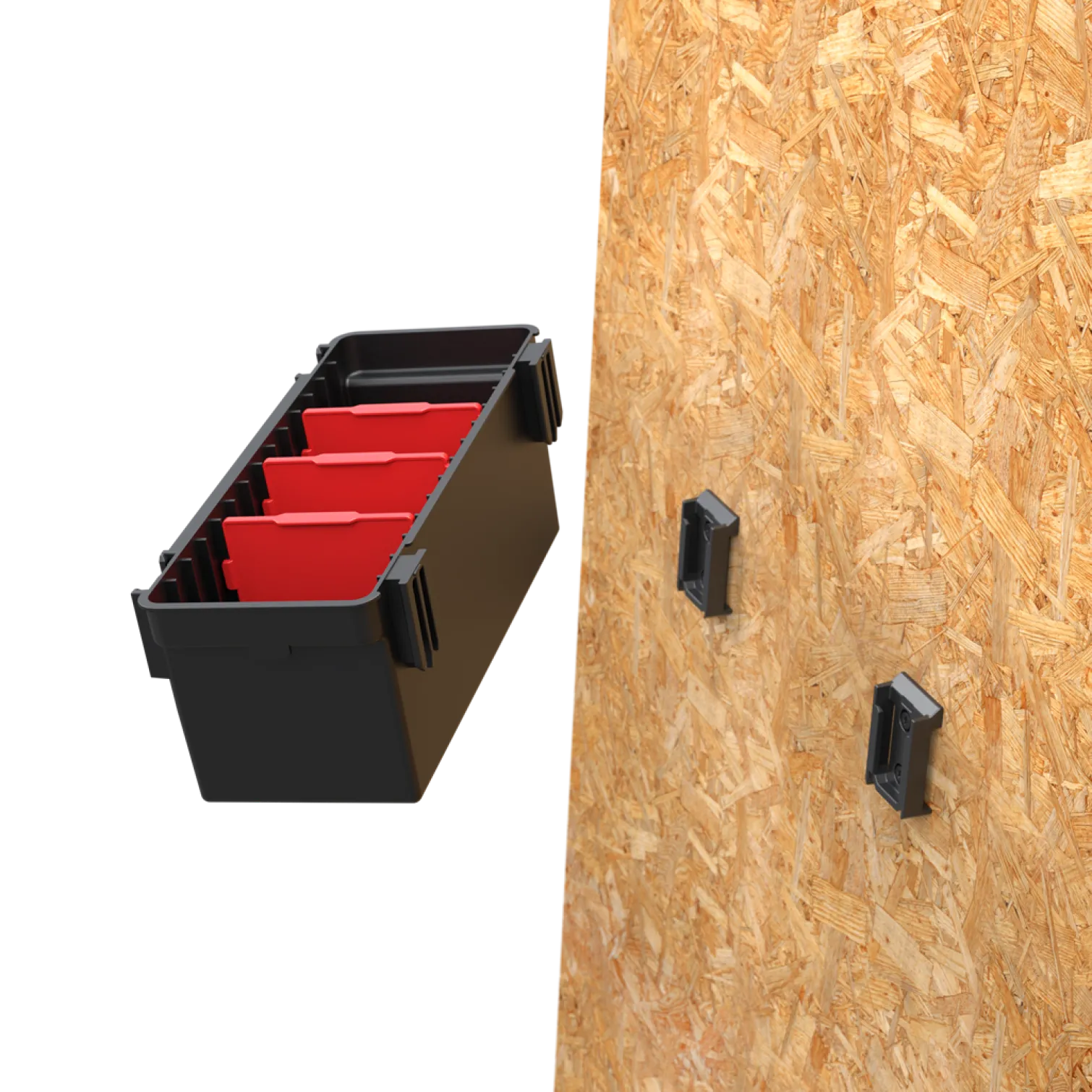 Zestaw modułowych pojemników Qbrick System Custom Deep Modular Bin Set
