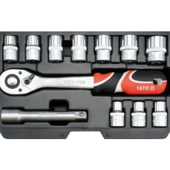 Zestaw narzędziowy 1/2'' 12 części xs Yato YT-38671
