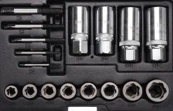 Zestaw nasadek uniwersalnych 17szt. Yato YT-06033