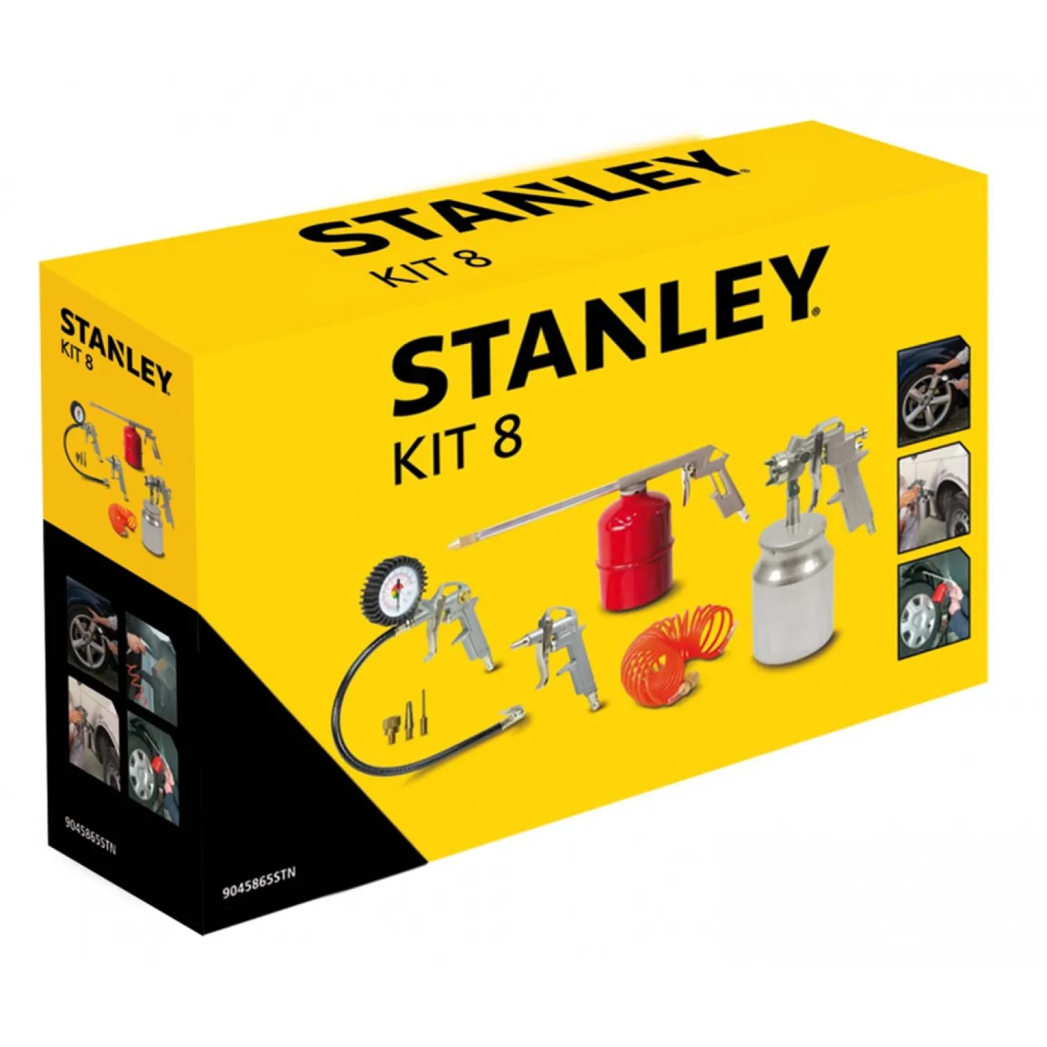 Zestaw pneumatyczny, 8 elementów Stanley 9045865STN
