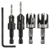 Zestaw pogłębiaczy 4 cz. DeWalt DT7620