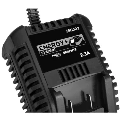 Zestaw startowy 18V: Akumulator 1x2,0Ah + ładowarka Graphite Energy+ 58GE131