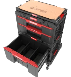 Zestaw szuflad na platformie kołowej Qbrick System ONE 2.0 WORKSHOP DRAWERS SET nr 6