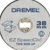 Zestaw tarcz do cięcia 38mm,1,25mm EZ SpeedClic 12szt. Dremel 2615S456JD