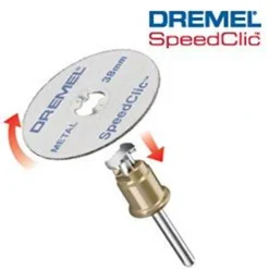 Zestaw tarcz sclic do metalu/5 tarcz do cięcia 38mm,1,25mm/ Dremel 2615S456JC