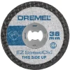Zestaw tarcz sclic do plastiku /38mm,5szt/ Dremel 2615S476JB