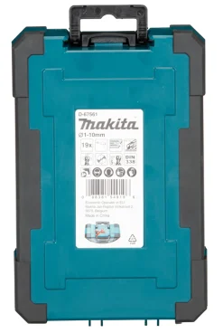 Zestaw wierteł do metalu HSS-Co 19szt. Makita D-67561