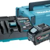 Zestaw zasilający Makita XGT 2xBL4050F+DC40RB