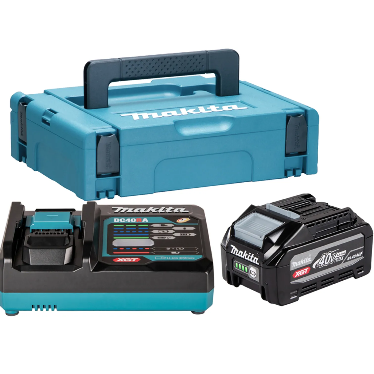 Zestaw zasilający Makita XGT 1xBL4040F+DC40RA
