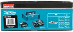 Zestaw zasilający Makita XGT 1xBL4040F+DC40RA
