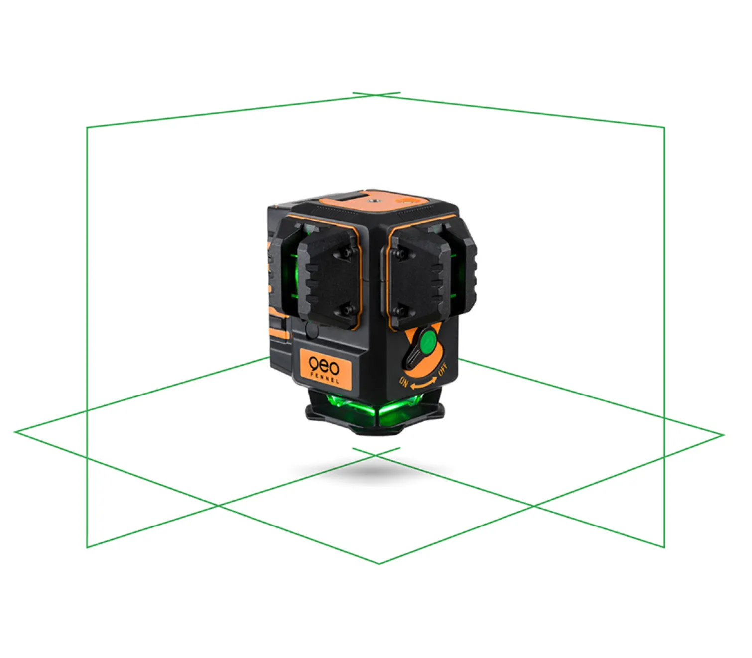 Zielony laser krzyżowy Geo-Fennel Geo4-XR GREEN