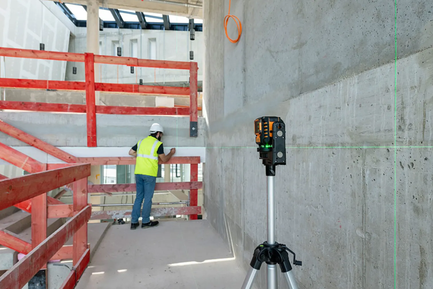 Zielony laser krzyżowy Geo-Fennel Geo4-XR GREEN