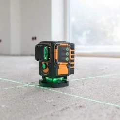 Zielony laser krzyżowy płaszczyznowy 3x360° Geo-Fennel Geo6-XR GREEN SP Li-Ion